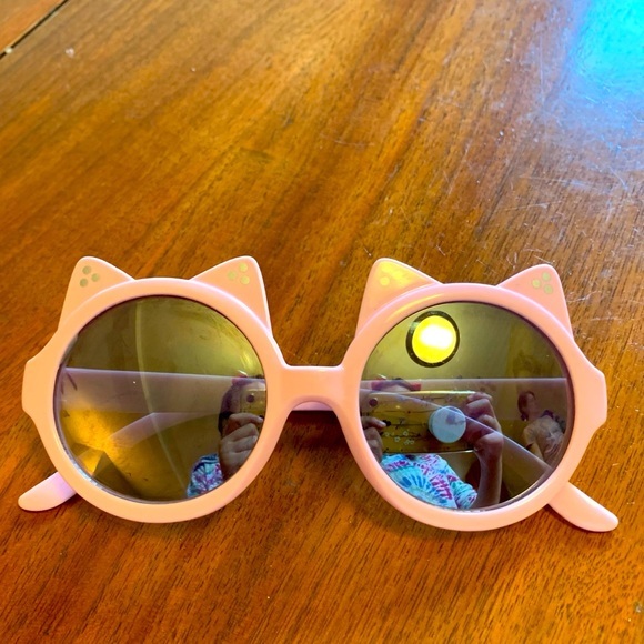 Source Unknown Other - Pink cat ears sunglasses M